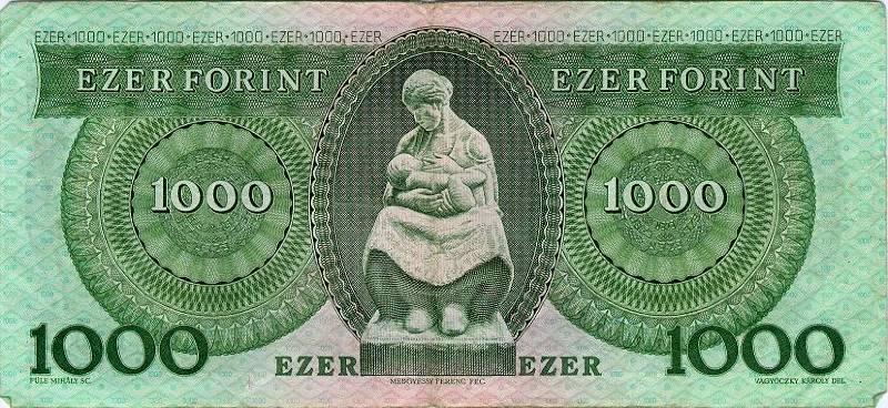 régi 1000 bankjegy