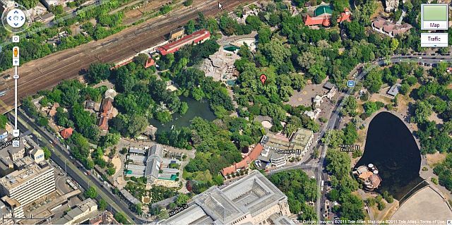 google maps budapesti allatkert