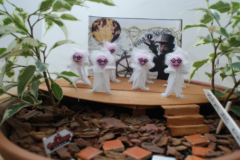 miniatűr kert