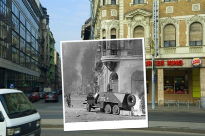 Blaha Lújza tér régen és most