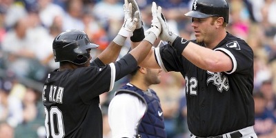 CF Alejandro De Aza és DH Adam Dunn