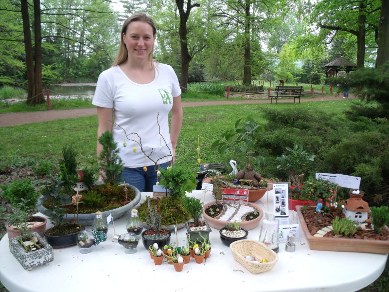 jóba katalin miniatűr kert kiállítás