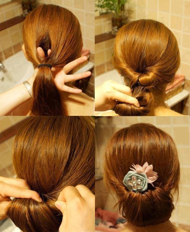 egy egyszerű és szép haj valentin napra :) - Lépésről lépésre